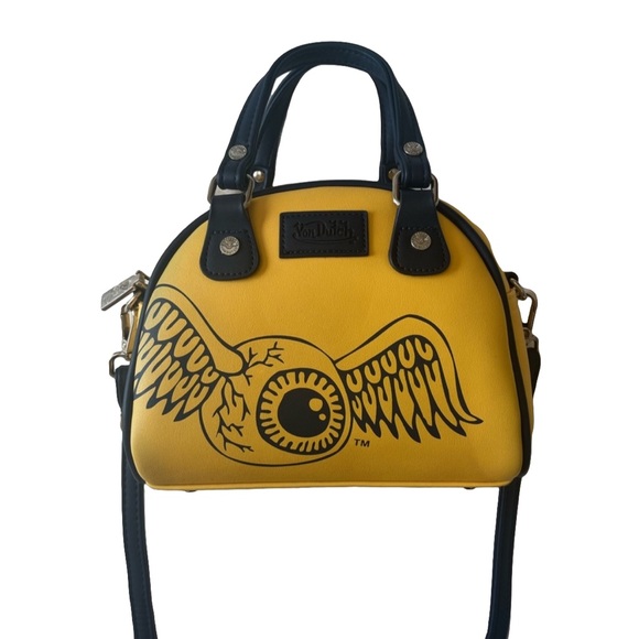 Von Dutch Handbags - Navy & Yellow Von Dutch Bag 💛☁️